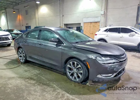 2015 Chrysler 200 C from USA, damaged, VIN 1C3CCCCG4FN525920